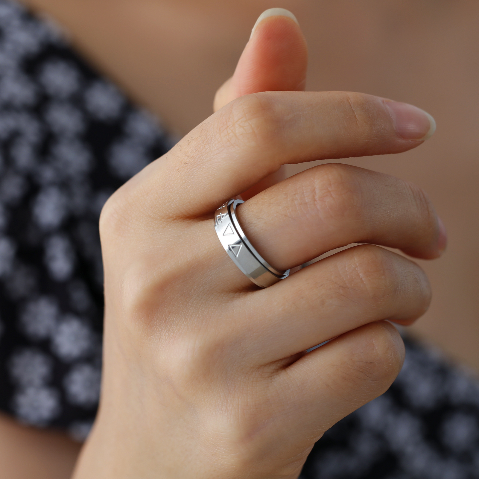 Men's ring stainless steel