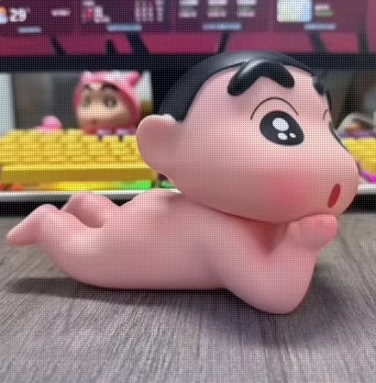 【お風呂クレヨンしんちゃん】しんちゃんはお風呂の飾りを作っています。|undefined