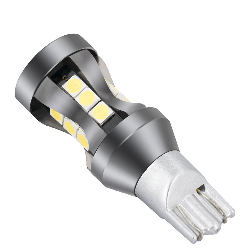 T15 Luz de marcha atrás luz de la cola del coche 3030 16W brillante luz LED 18SMD descodificación electrodeless luz de freno
