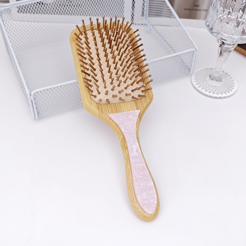 ハイエンドパッチエアバッグマッサージコーム、静電気防止エアクッション、ヘアスムージングヘッド、抗脱毛ふわふわコーム、カスタマイズ可能なロゴ|undefined