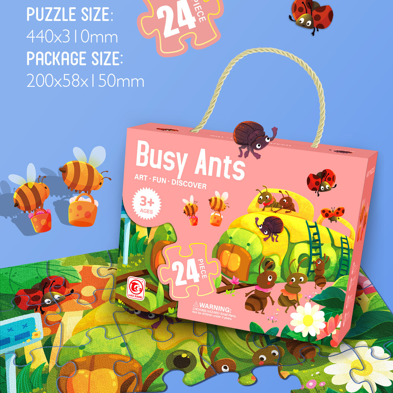 Juguetes de regalo pequeños educativos al por mayor Un rompecabezas para niños Regalos de jardín de infantes Nuevos juguetes transfronterizos para niños Aprobado por fabricantes