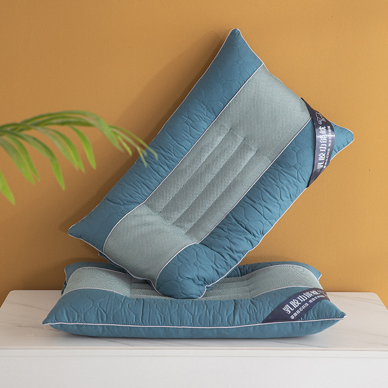 순면 계수나무 씨앗 기능성 베개(블루) 1팩