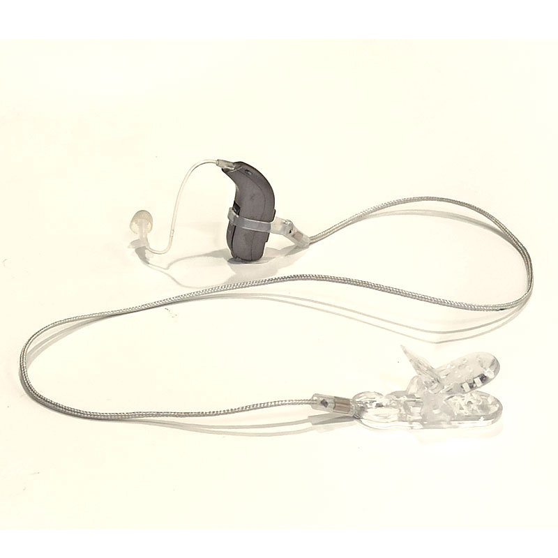 Niños a prueba de pérdida de la cuerda a prueba de pérdida de la cuerda para ancianos un solo oído auriculares cubierta especial clip de fijación al por mayor