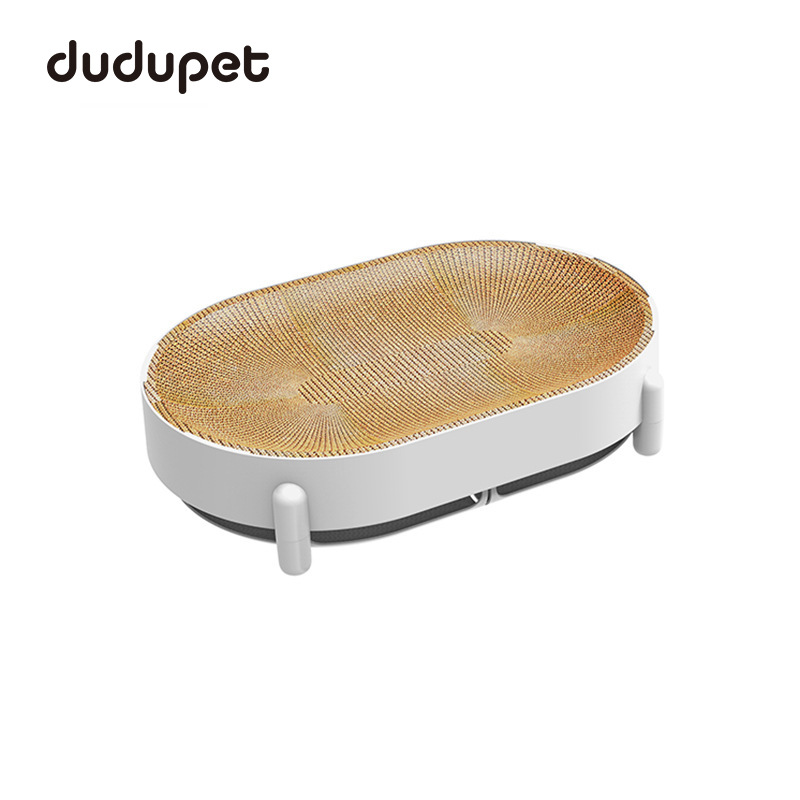 多功能猫抓板窝不掉屑猫抓盆瓦楞纸猫爪板猫窝一体猫咪玩具磨爪板