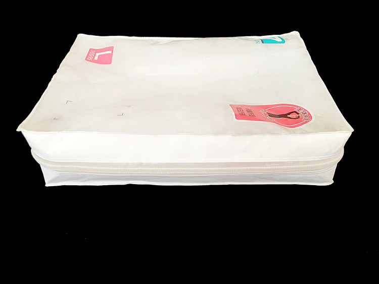 电压EVA立体内衣裤包装袋 彩印EVA服装拉链袋 磨砂PEV