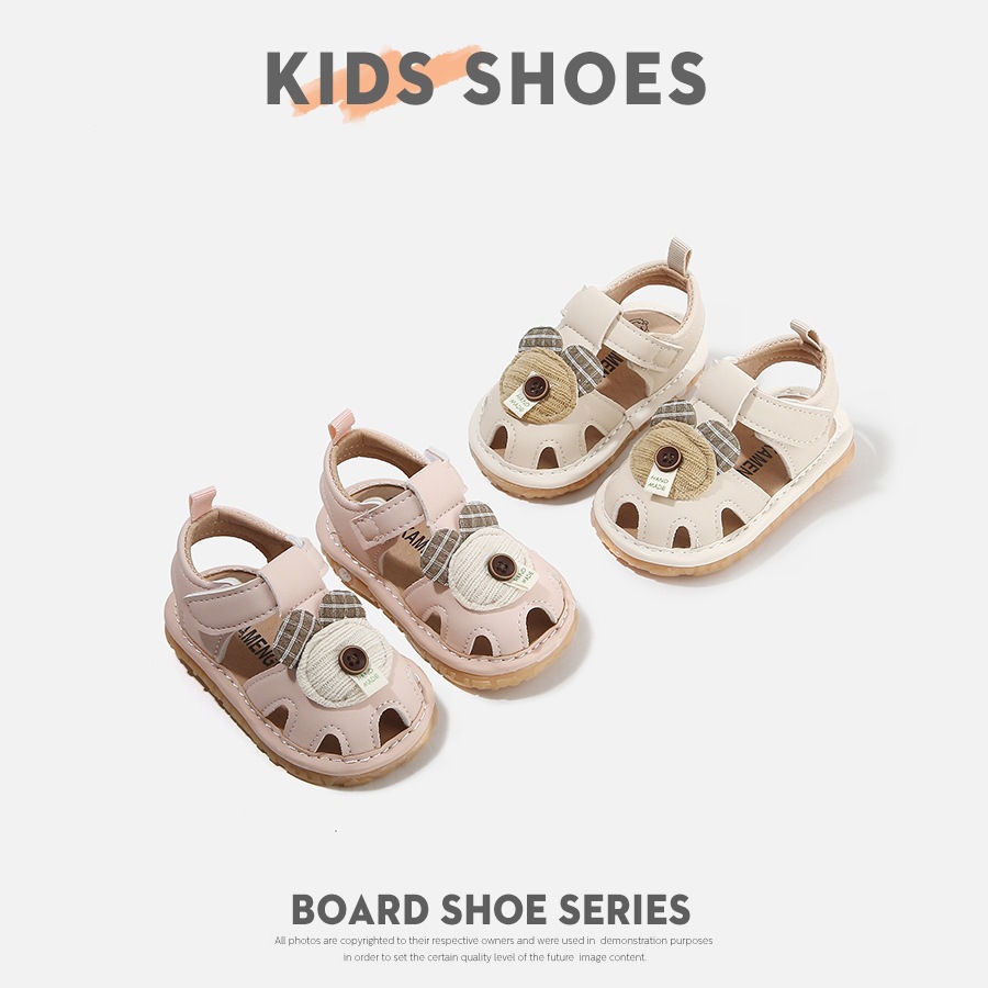 Baby Girl Velcro Toddler Shoes Soft Sole Anti-Kick Anti-Slip Spring/Autumn New Style For 0-3 Years Old Toddler_voghion.com