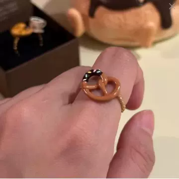 卡通童趣可爱滴釉猫咪戒指小众设计个性指环少女心百搭动物女首饰