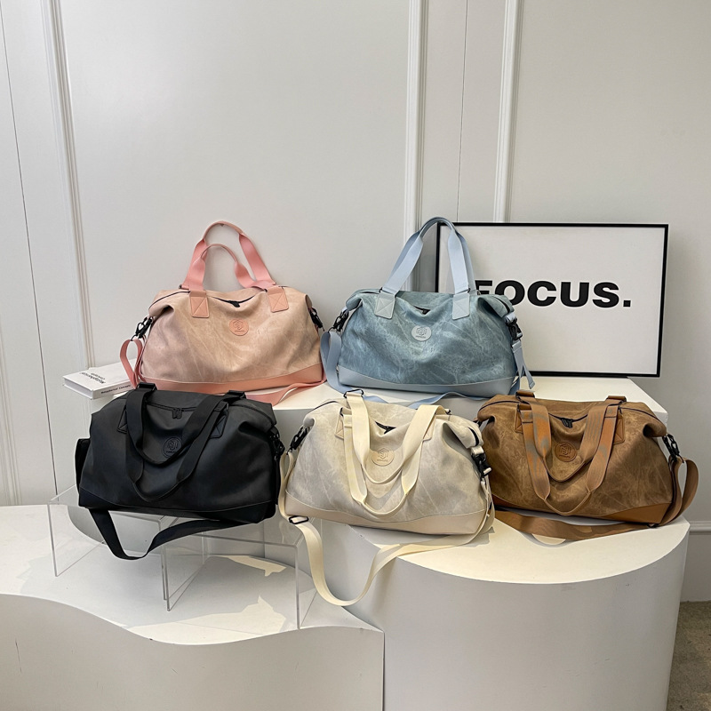 Bolsa de Viaje Nueva Transfronteriza, Bolsa Deportiva y de Fitness de Gran Capacidad, Bolsa de Yoga Moderna y a la Moda, Bolsa de Almacenamiento Casual para Mujer al por Mayor