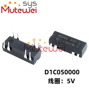 KUAN HSI Тайваньское сухое герконовое реле с прямым подключением Guanxi D1C050000 D1C120000 D1C240000