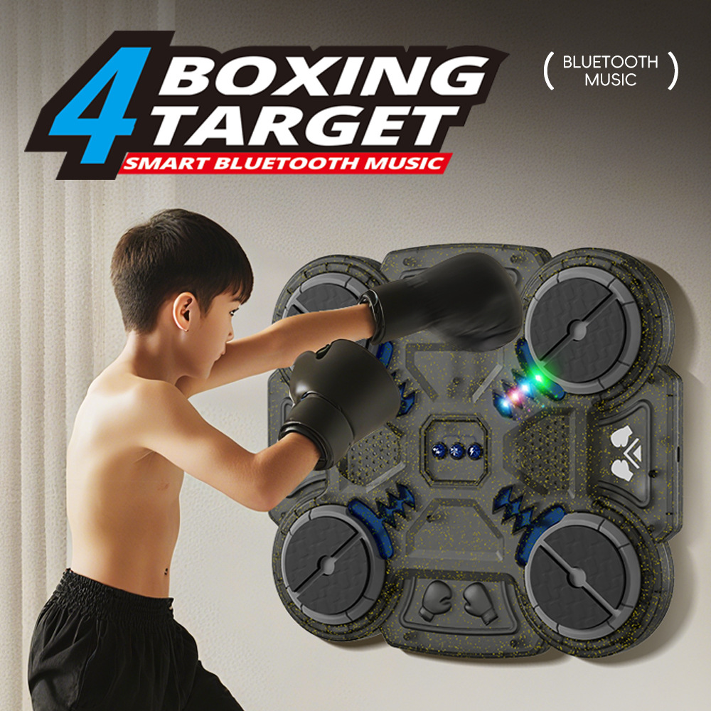 Smart Music Boxing Machine for Adults and Children, Home Fitness Music Wall Target Boxing Artifact, Sanda Training Equipment