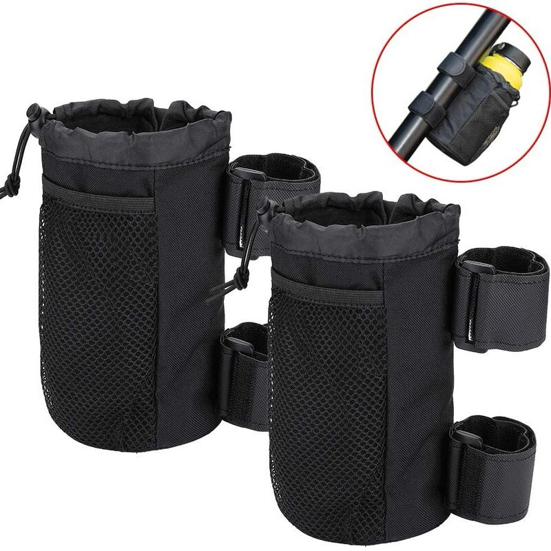 Yiwu Factory Direct Sales Bicycle Water Cup Bag Stroller Storage Bag Waterproof Design Insulated Cycling Water Bottle Bag