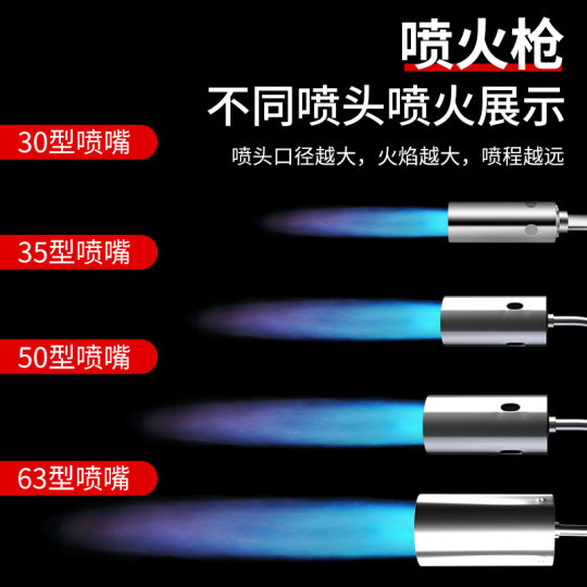 Factory Direct Supply fire gun liquefied gas spray gun flame gun waterproof spray lamp burning pig hair burning meat household flame gun