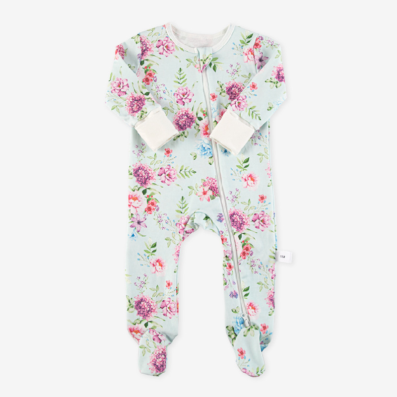 Mayorista personalizado europeo y americano algodón bata bata de manga larga primavera y otoño invierno bebé trepa ropa de trepa para niños