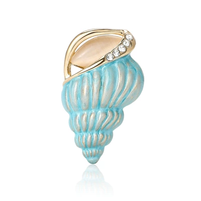Conch Brooch Exquisite Fashion | Yaxa sancaqları