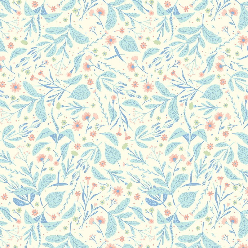 Jinhao tela de bordado material DIY tela de tela de tela de algodón para el hogar tela floral prenda impresión de tela