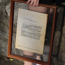 双面透明画框A4摆台压花框架标本框大尺寸亚克力相框海报框挂墙A3