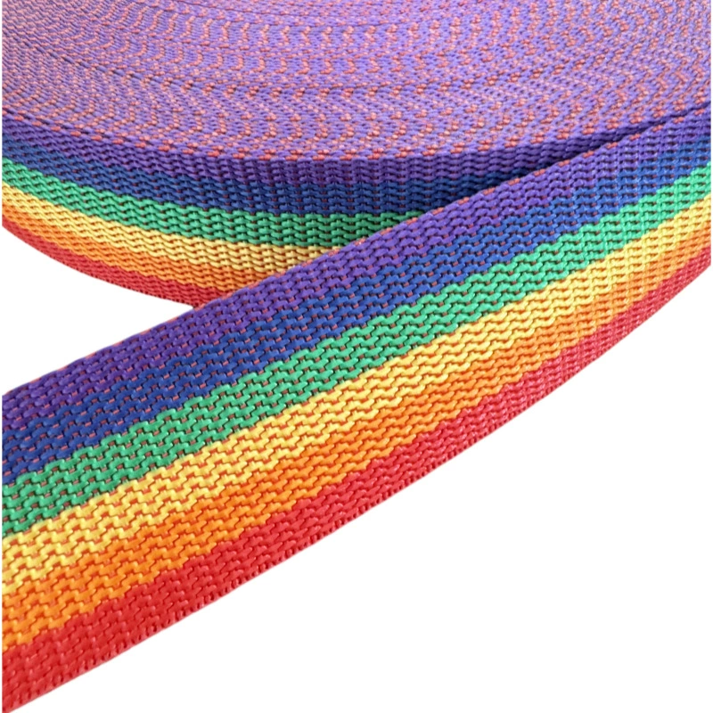 Красочная тканая лента из полипропилена 3.8 бисерная сумка сумка сумка 2-5.0CMPP ручная плечевая веревка