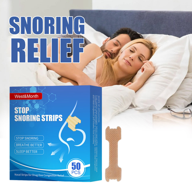 Cross-Border West&Month Adult Care Nasal Strips Nasal Cleansing Care Relief Discomfort Body Care Nasal Strips