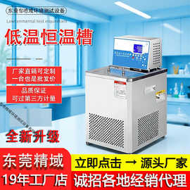 低温恒温槽 低温恒温反应浴生物制药工厂实验室低温水浴槽 恒温槽