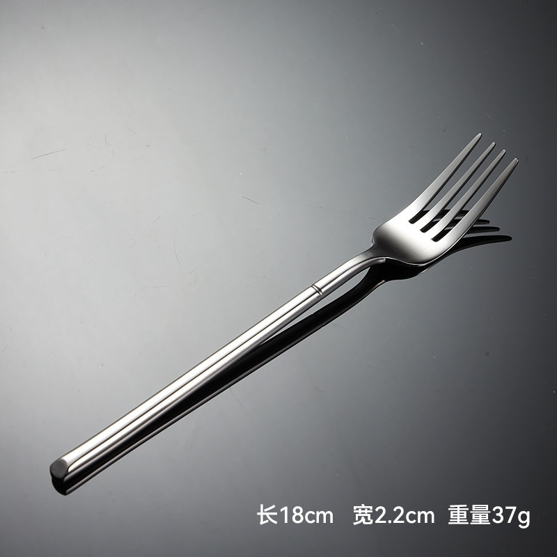 エーン304ステンレスナイフとフォークスプーン西食器多規格騎士鏡面研磨角柄会社プレゼント|undefined