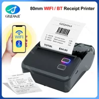 Термопринтер GZM8022 — 80 мм, USB + Bluetooth, 203 dpi, аккумулятор 1800 мА·ч