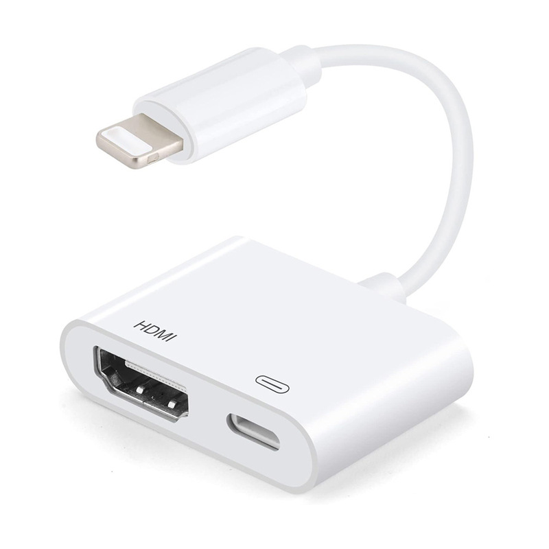 Suitable for Apple iPhone to Hdmi+Usb+Charging Three-In-One Converter Lightning to High-Definition Tv Suitable for Apple iPhone to Hdmi+Usb+Charging Three-In-One Converter Lightning to High-Definition Tv