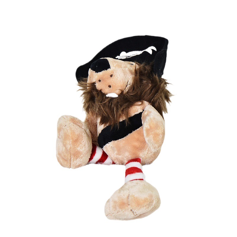 Comercio exterior selva animal pirata León muñeca niños muñeca juguete de peluche garra máquina muñeca transfronteriza al por mayor