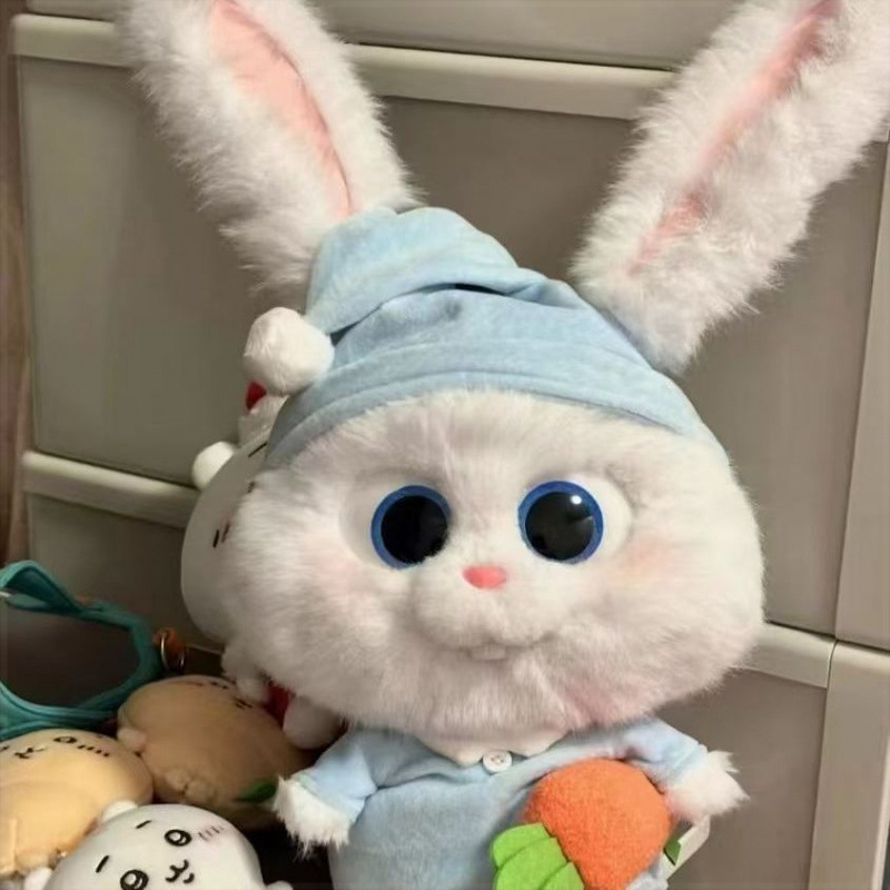 ぬいぐるみ、ペット、かわいいモーディアンウサギ、ウサギの人形、女の子への誕生日プレゼント、高級ギフト|undefined