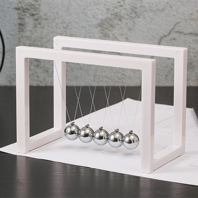 創意動量守恒牛頓擺球撞球單擺球組永動儀實驗混噸擺件男生日禮物
