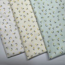 全棉府绸仿天丝印花面料春夏韩版碎花连衣裙纯棉衬衫高档印花面料