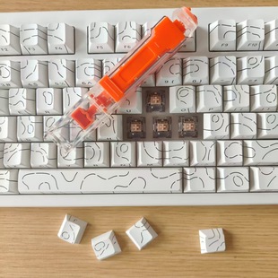 Dropshipping 2-in-1 Mechanical Keyboard Hot-Swappable Keycap Shaft Remover Disassembly Tool Shaft Puller Key Puller