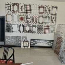 制作中空玻璃美景条花型 焊接铝合金仿古挂落 批发中空玻璃装饰条