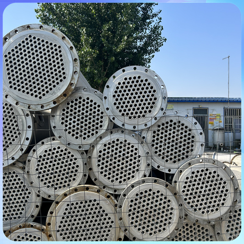 化工二手立式列管换热器 304不锈钢冷凝器散热器 碳钢列管换热器