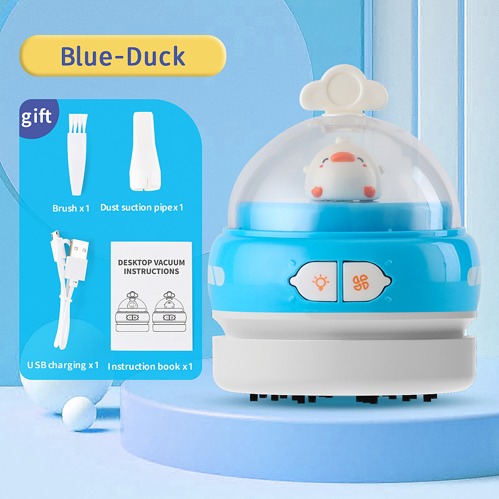  Lightweight blue vacuum cleaner, English   + $2.16 