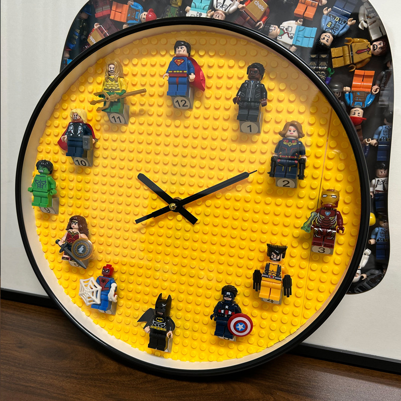 Abs black frame yellow bottom marvel random minifigure