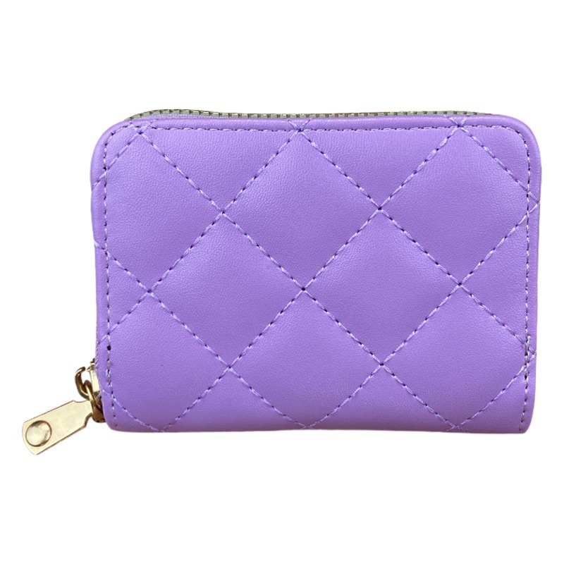 Nueva TELA ESCOCESA bordado órgano 9 titular de la tarjeta de moda corto cartera nicho diseño tarjeta bolsa de almacenamiento titular de la tarjeta