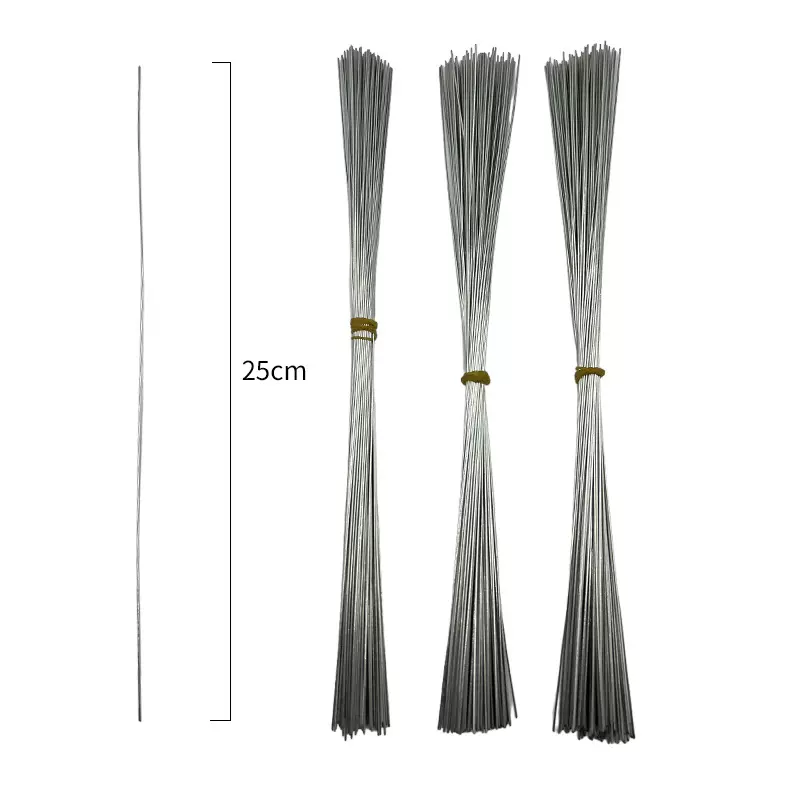 现货吊牌铁丝扎线鸡眼孔捆绑铁线手工diy铁芯扎带加固孔金属扎丝