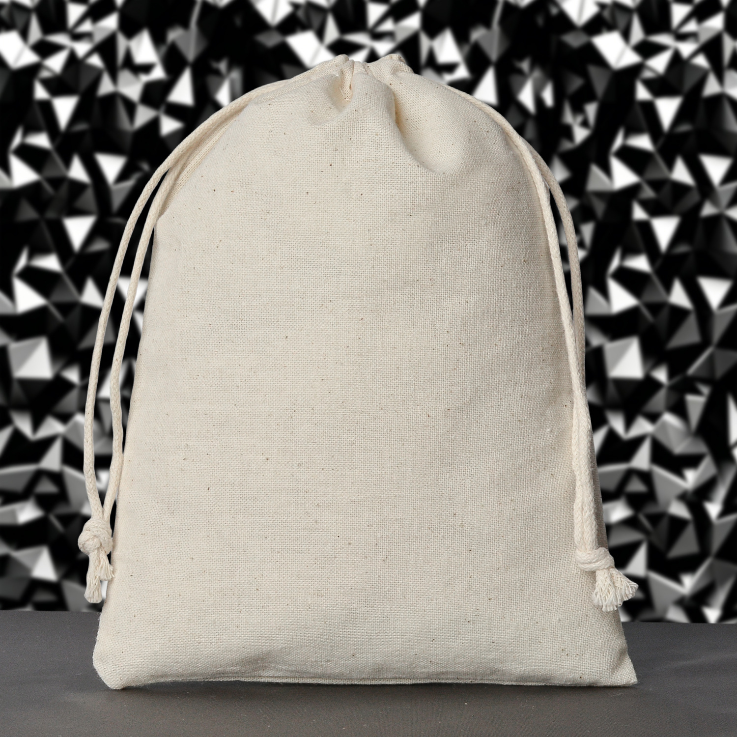 Fábrica en stock bolsas de algodón accesorios bolsas de almacenamiento de granos transpirables bolsas de algodón de cuerda de dibujo de color real image 12