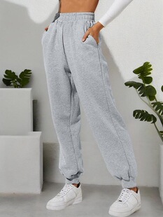 U 13363 High Waist Loose Sweatpants �����\��ѝ �W���羳