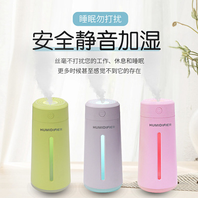 新款加濕器車載大容量usb噴霧空氣靜音便攜創意室內禮品定制跨境