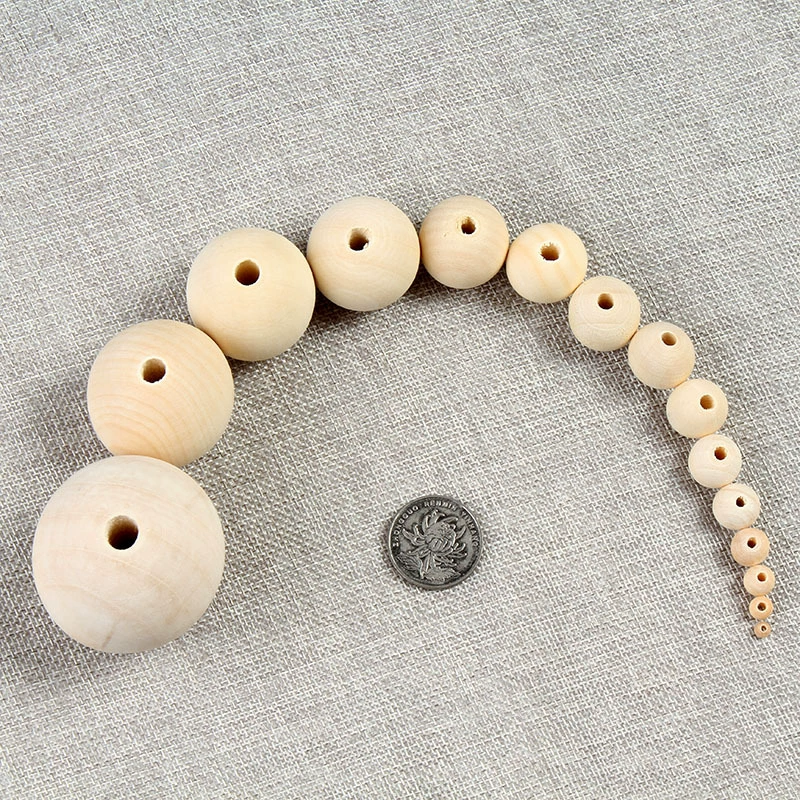 Органические бусины, браслет из бисера, аксессуары, 6–50 мм