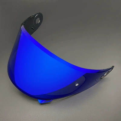 Dynasty helmet lens electroplated Dəbilqə (Kaska) aksesuarları - dynasty-tea-blue