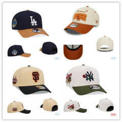 mlb道奇队洋基队棒球帽网帽帽子帽男女同款鸭舌帽刺绣外贸货源