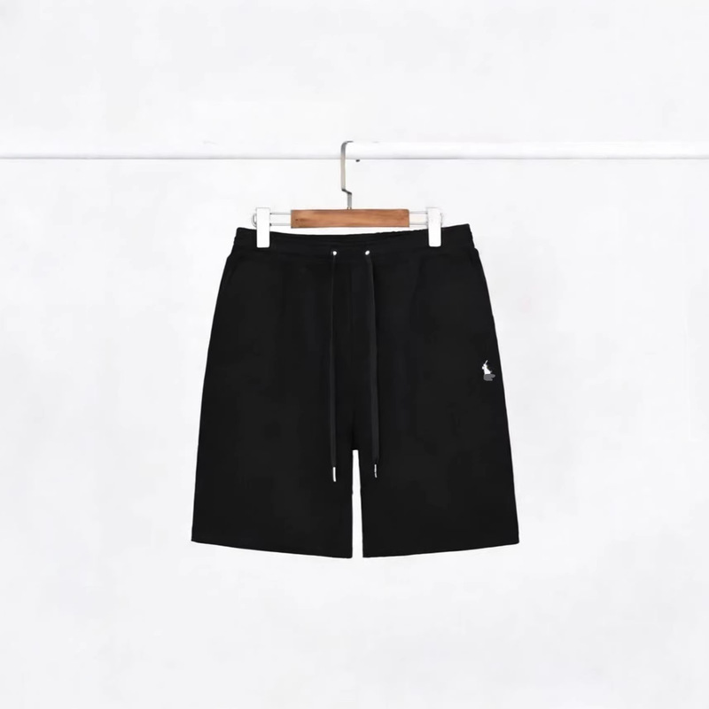 Summer Rl Men's Cotton Shorts Polo Sweatpants Embroidered Pony Sports Pants Vacation Loose Sports Casual Beach