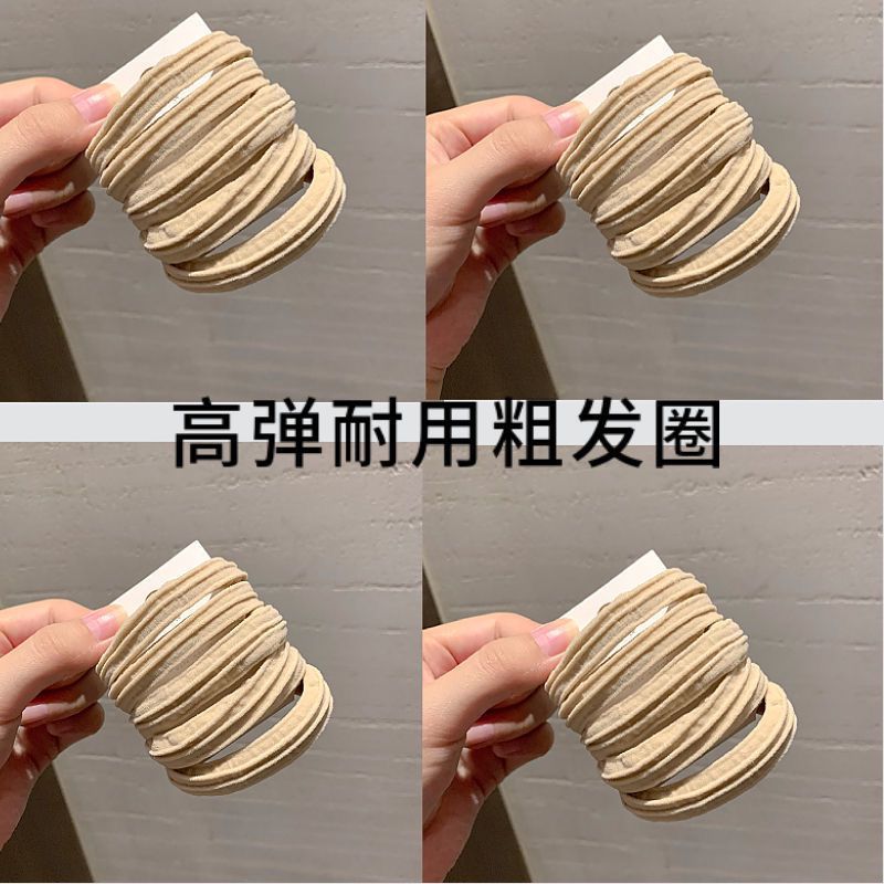 20 헤어 밴드 가방-쌀 베이지-가로 줄무늬