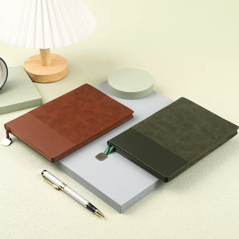复古记事本定制logo文具康奈尔手账本b5软皮本子厂家批发a5笔记本
