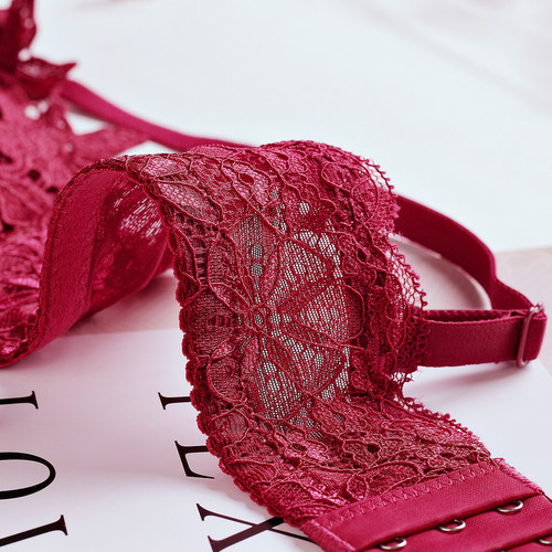 Thin Miai sexy lace bra and panties set without wires push-up triangle cup women's underwear drop shipping