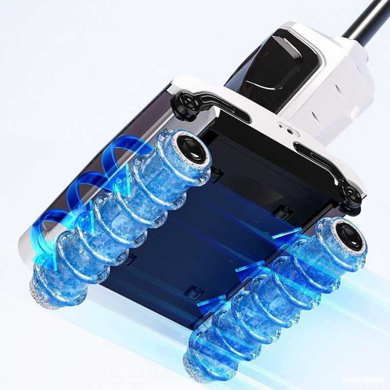 【売れ筋】家庭用フロアスクラバー一体型掃除機 自動洗浄 ワイヤレス掃除機 スマート吸引・モップ掛け|undefined