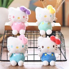 爆款【现货现发】Hellokitty毛绒挂件玩偶钥匙扣公仔书包挂件饰品