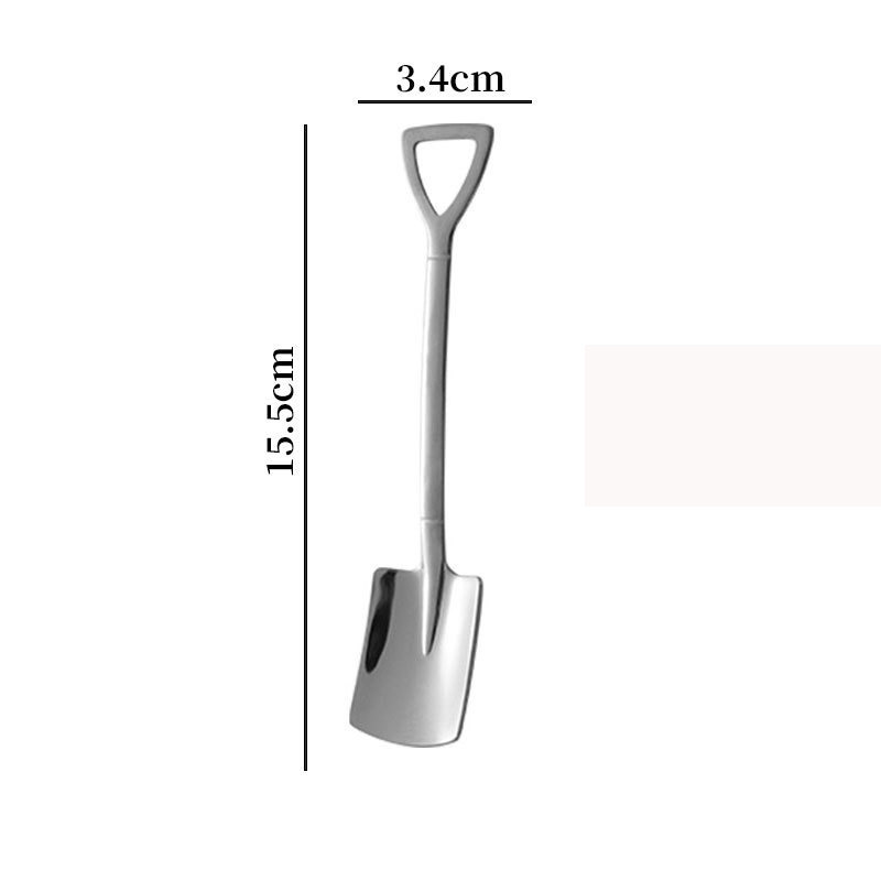 실버-304 사각삽숟가락 15.5cm